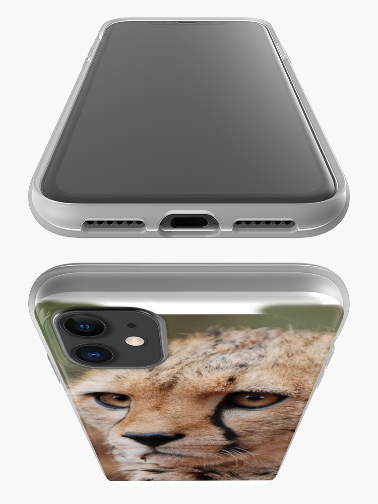 Alternate view of Cheetah Face iphone cover iPhone Case & Cover