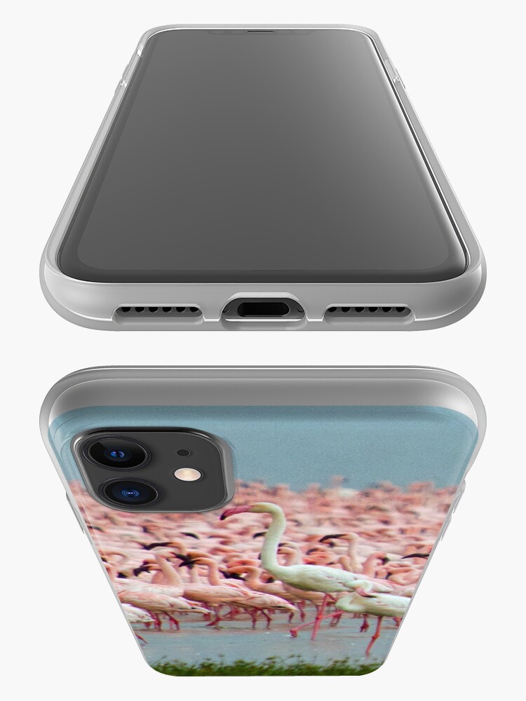 Alternate view of Flamingo iphone cover iPhone Case & Cover