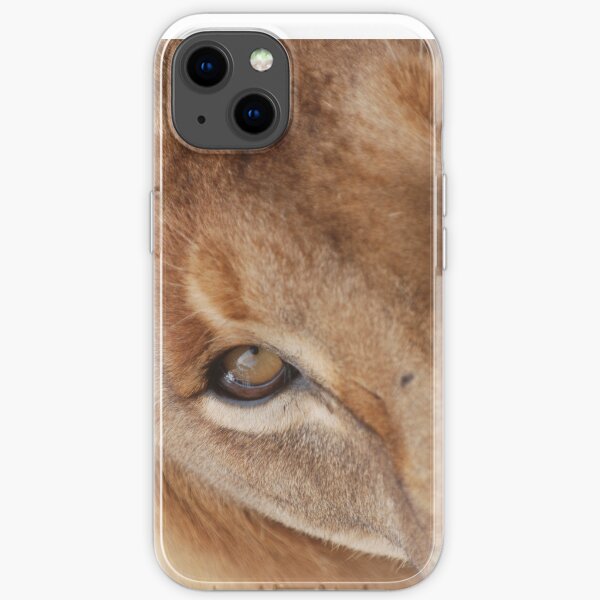 Lion eye iPhone cover iPhone Soft Case