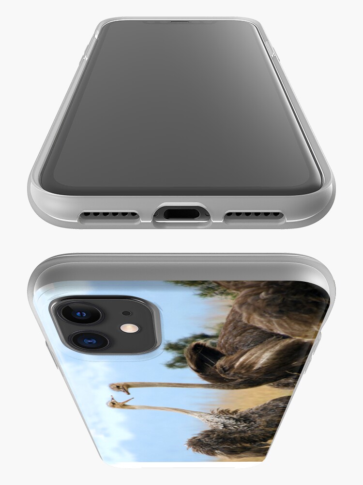 Alternate view of Ostrich talk - iphone cover iPhone Case & Cover