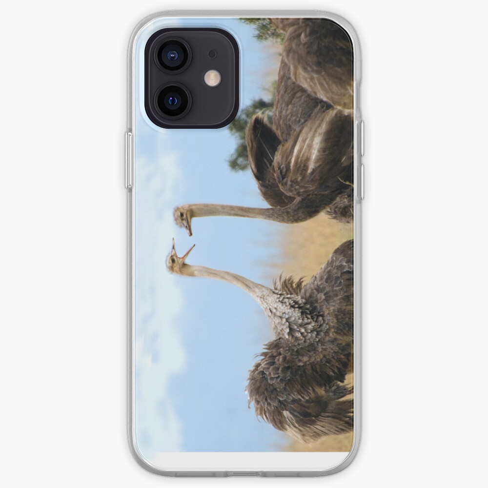 Ostrich talk - iphone cover iPhone Case & Cover