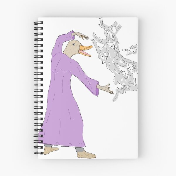Item preview, duck spellcaster  designed and sold by strangershirts.
