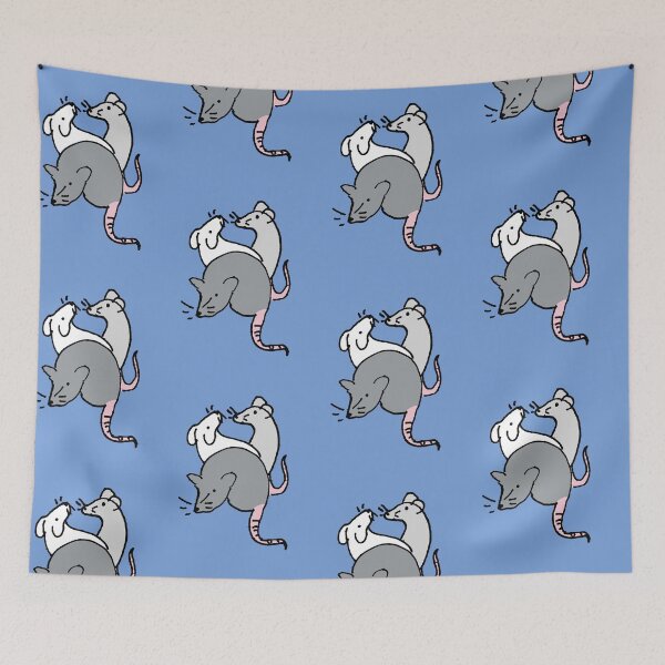 Item preview, Rats (3 of them) Blue version designed and sold by cooldogpics.