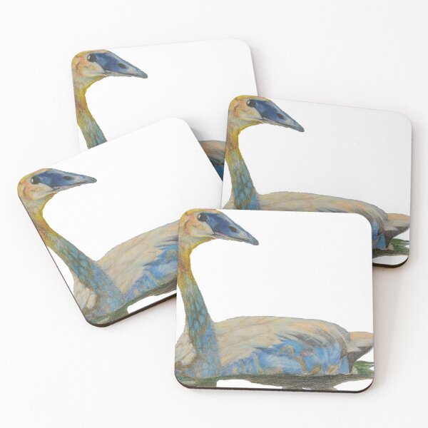 Item preview, drawing swan （duck）with color pencile designed and sold by cmcheng.