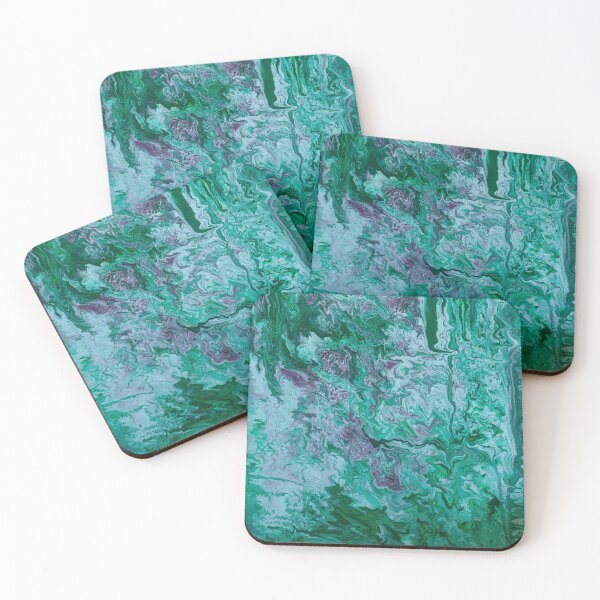 Item preview, Green pour paint designed and sold by Ahoneyphotos.