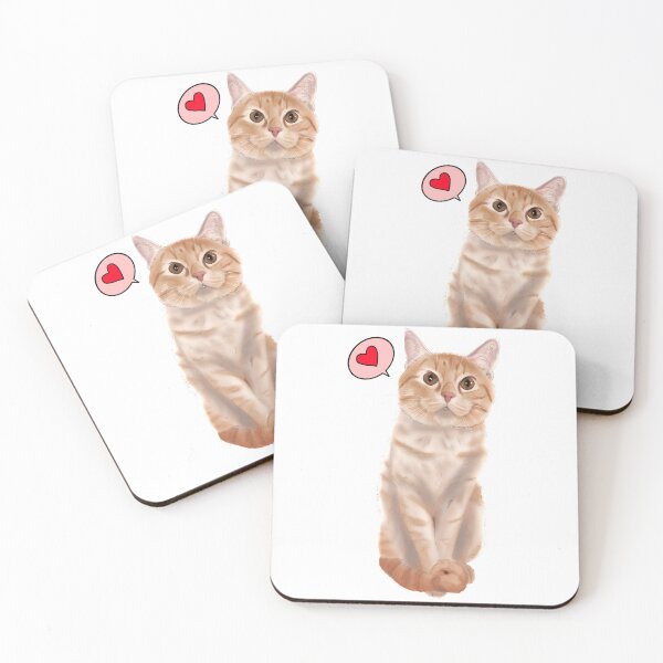 Item preview, Cat Love designed and sold by ArtistJustine.