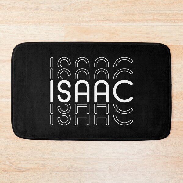 Item preview, Name Isaac in Black and White Style designed and sold by Time-is-Money.