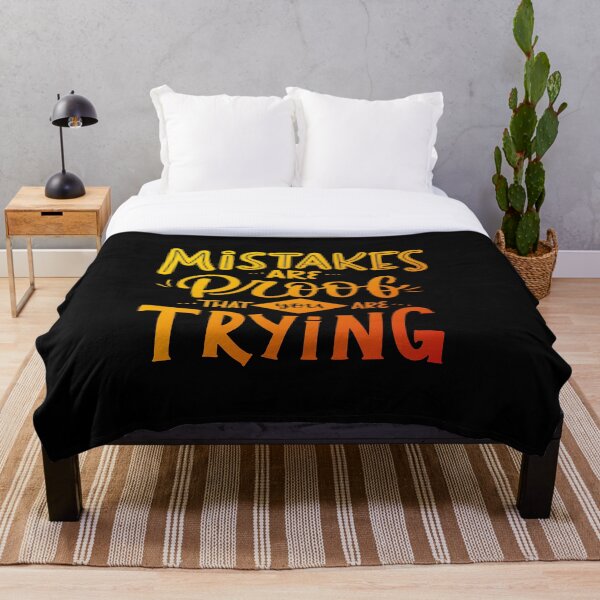 Item preview, Mistakes are proof that you are trying. designed and sold by PickCreation.
