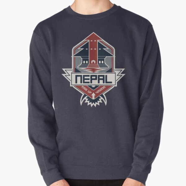Nepal, Rise Up Pullover Sweatshirt