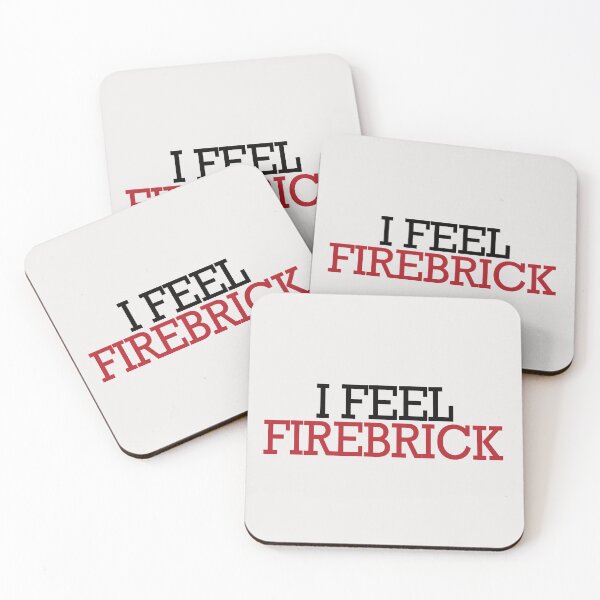 Item preview, Firebrick - I Feel Color Clothing designed and sold by agsduy.