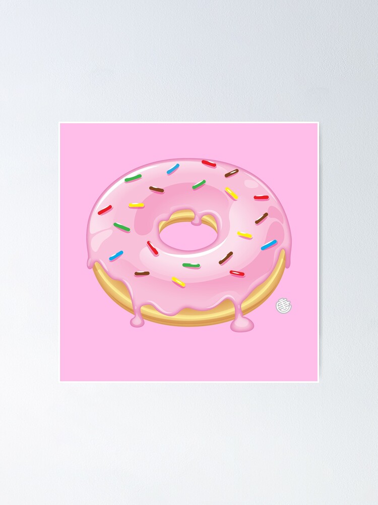 Doughnuts Poster For Sale By Th2artworks Redbubble