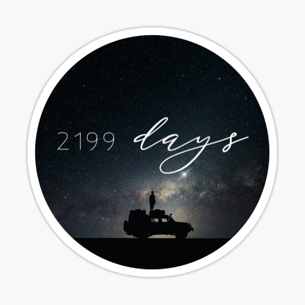 2199 Tage Sticker
