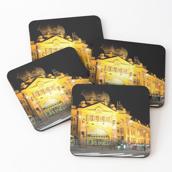 Item preview, Flinders Street Station at Night designed and sold by Lydia Griffiths.