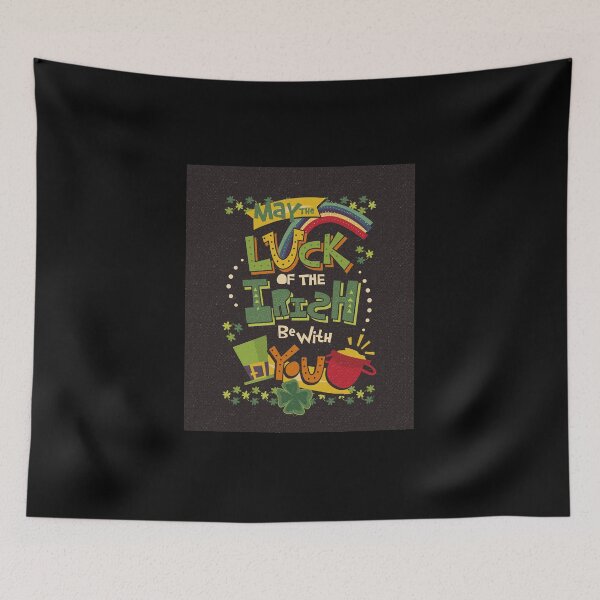 Item preview, May The Luck Of The Irish Be With You Shamrock Irish St Patrick Shirt designed and sold by smartrocket.