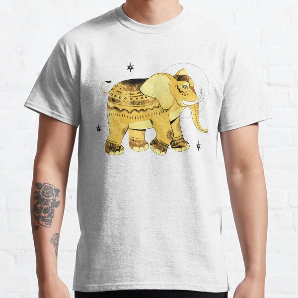 Goldener Elefant Classic T-Shirt