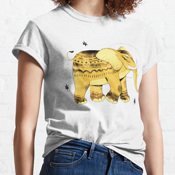 Goldener Elefant Classic T-Shirt