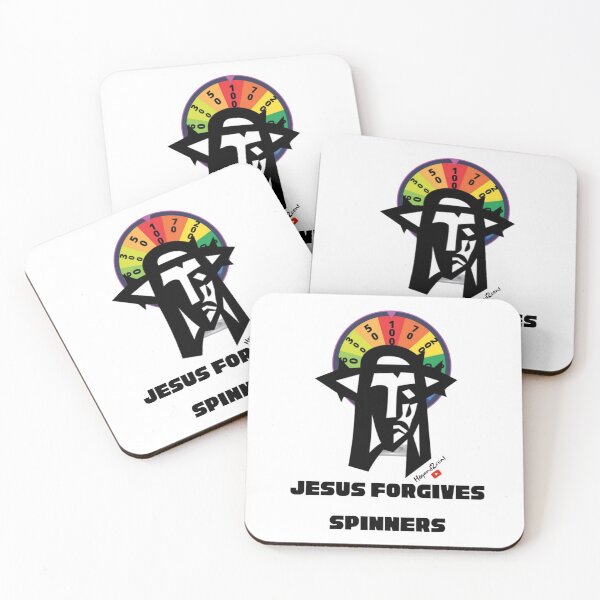 Item preview, Jesus Forgives Spinners Color Version designed and sold by Hogand2cent.