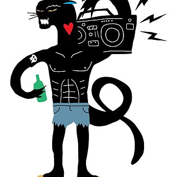 Artwork thumbnail, Boombox Panther by JamesShannon