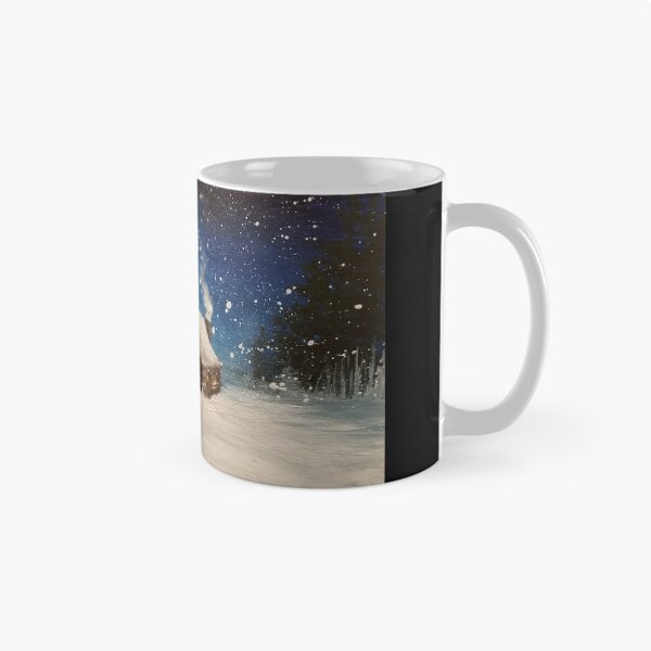 Artikelvorschau, Winterhütte entworfen und verkauft von AcrylicsbyJen.