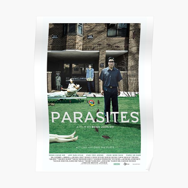 Northwestern PARASITE Movie Poster Poster