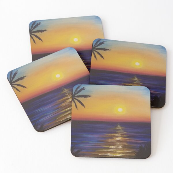 Item preview, Destination Sunset designed and sold by AcrylicsbyJen.