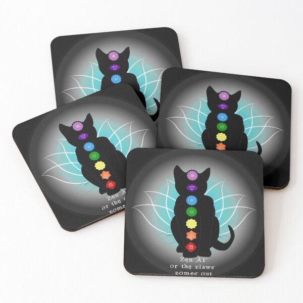 Item preview, Funny Cat Zen AF or The Claws Comes Out designed and sold by RivalUnchanined.