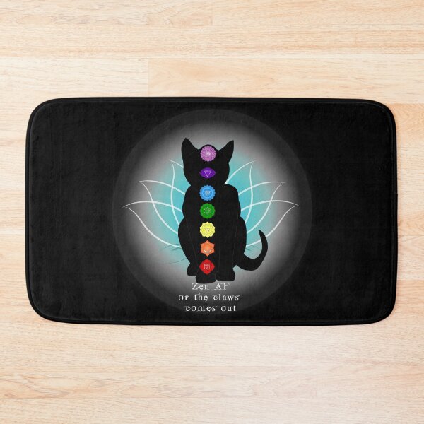 Item preview, Funny Cat Zen AF or The Claws Comes Out designed and sold by RivalUnchanined.