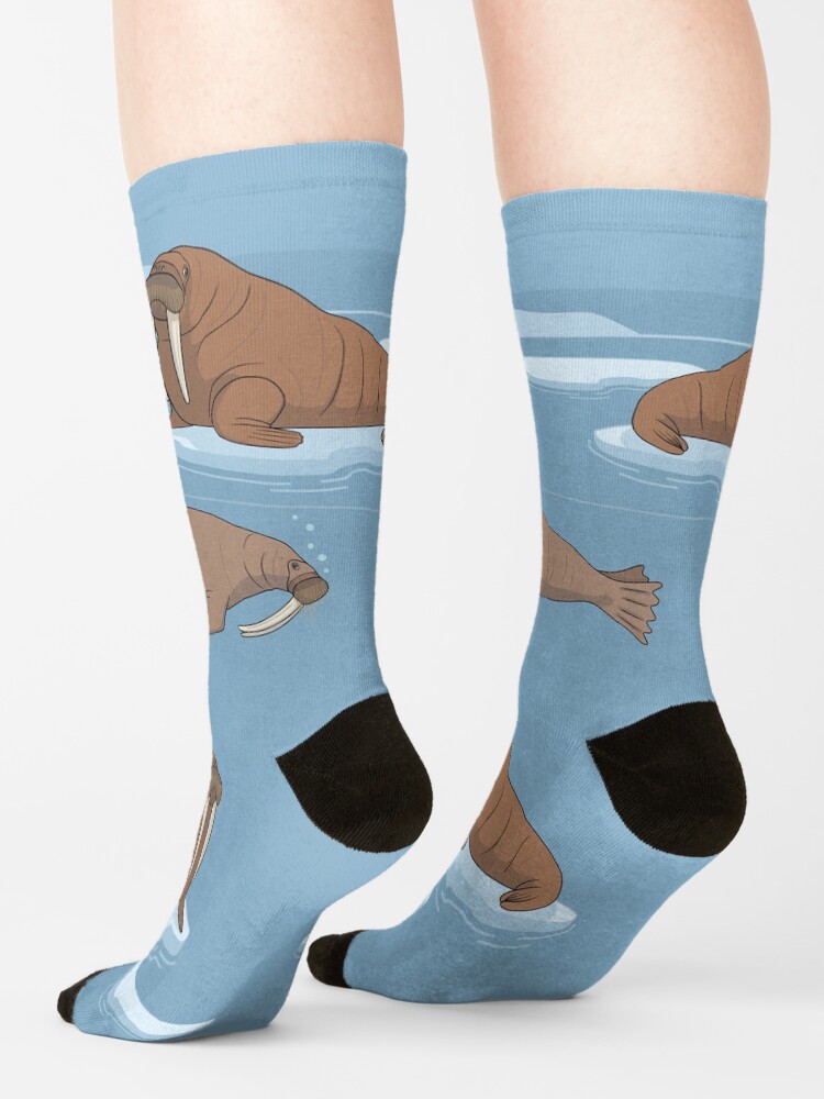 Alternate view of Pacific Walrus Socks