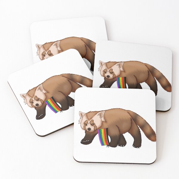 Item preview, Pride Red Panda-Gay Edition designed and sold by c0ffeewitch.