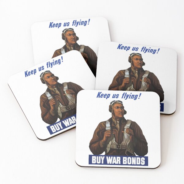 Item preview, Tuskegee Airmen WWII African American Robert Diez designed and sold by digitalvintage.