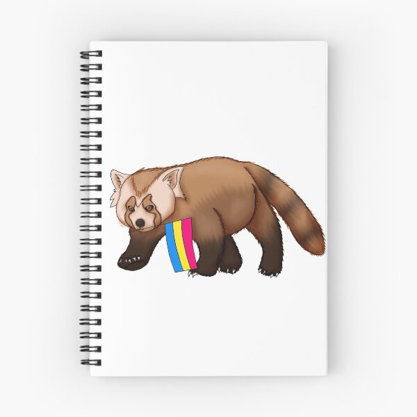Item preview, Pride Red Panda- Pan Edition designed and sold by c0ffeewitch.