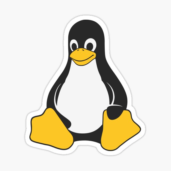 Linux Tux Stickers Redbubble