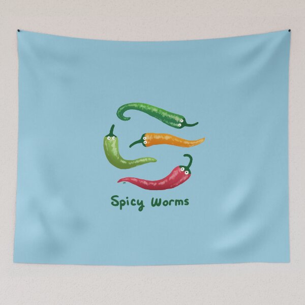 Item preview, Spicy Worms designed and sold by lupi.