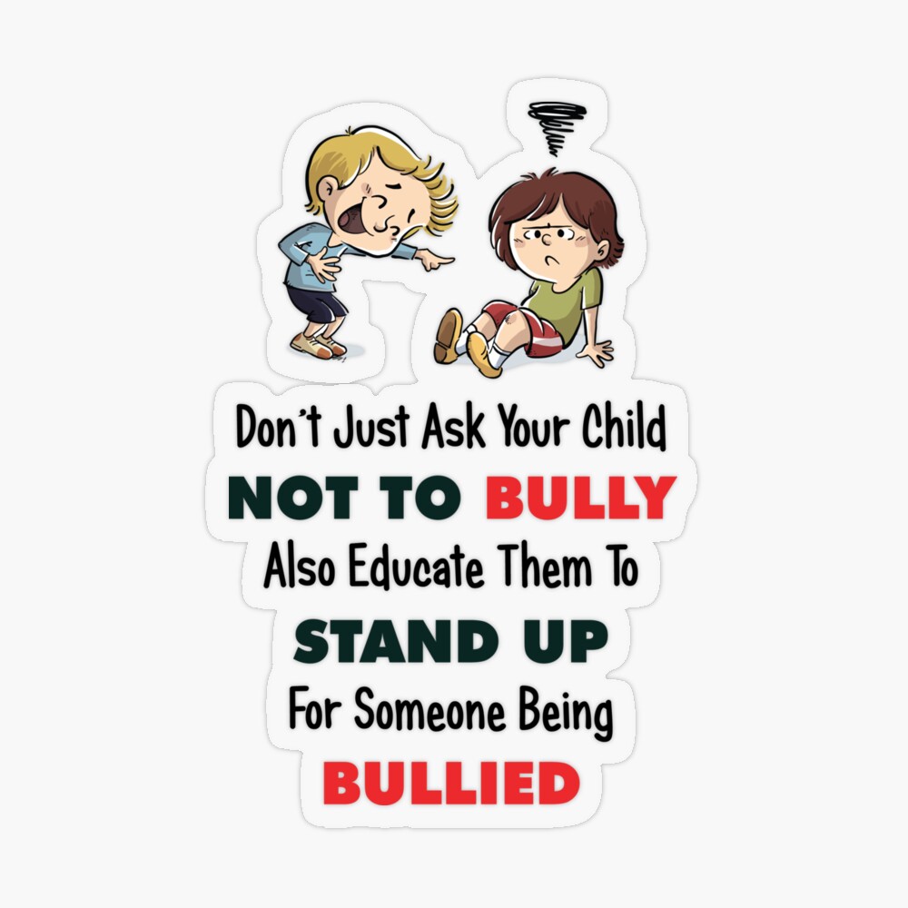 standing up for someone being bullied