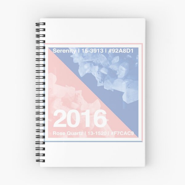 Item preview, 2016 | Rose Quartz and Serenity | Colors of the Year designed and sold by GroovyRaffRaff.