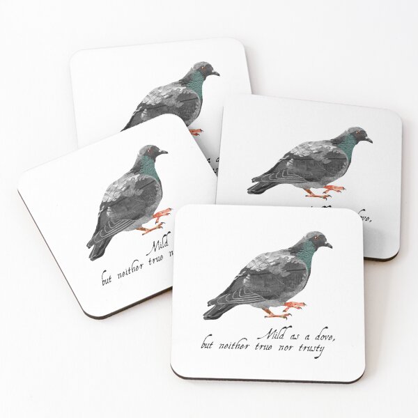 Item preview, Dove - Shakespeare Quote - Laudea Martin designed and sold by Laudea Martin.