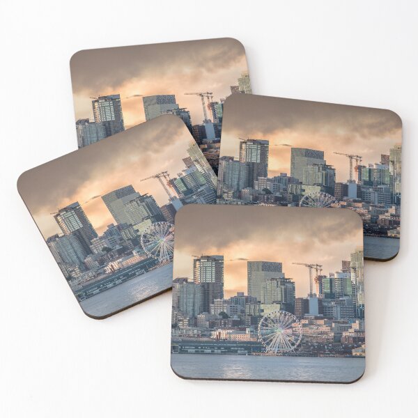 Item preview, Seattle Skyline  designed and sold by Robin Mukherjee.