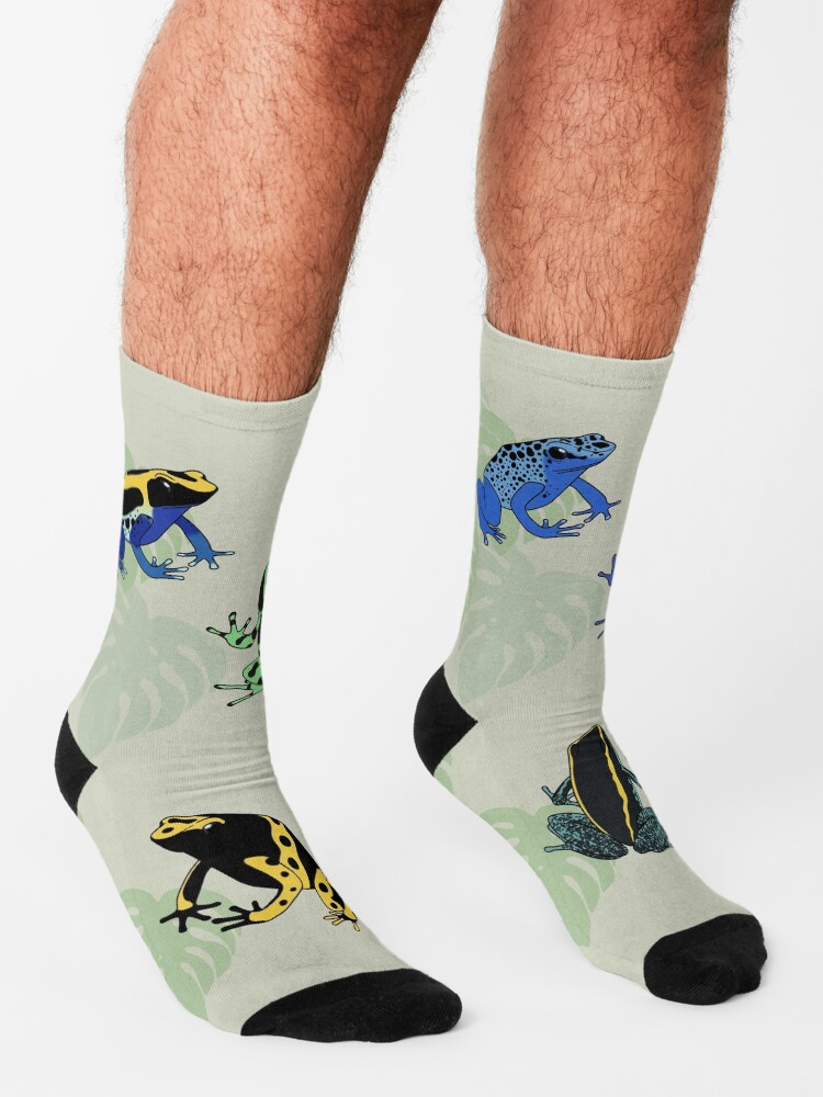 Alternate view of Poison Dart Frogs Socks