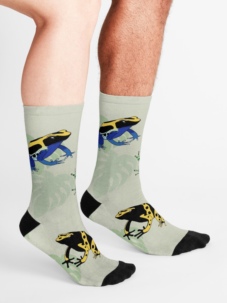 Alternate view of Poison Dart Frogs Socks