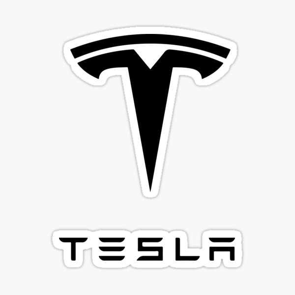 Tesla Tshirt, Tesla Stickers, Tesla 