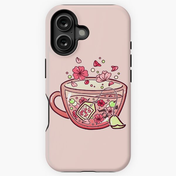 Item preview, Glass Sakura Tea designed and sold by heysoleilart.