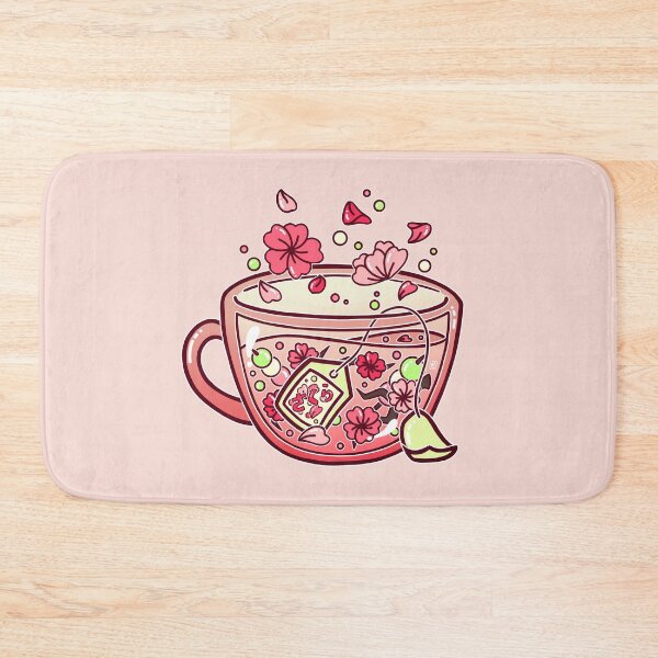 Item preview, Glass Sakura Tea designed and sold by heysoleilart.