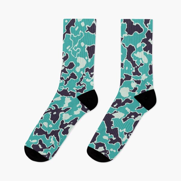 Item preview, Mint Green Camouflage Multicolor Patterns in Mint Green Shades designed and sold by ShopieHome.