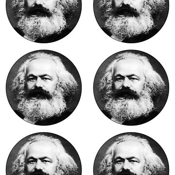 Vorschaubild zum Design Karl Marx-Aufkleberpaket von BigTime