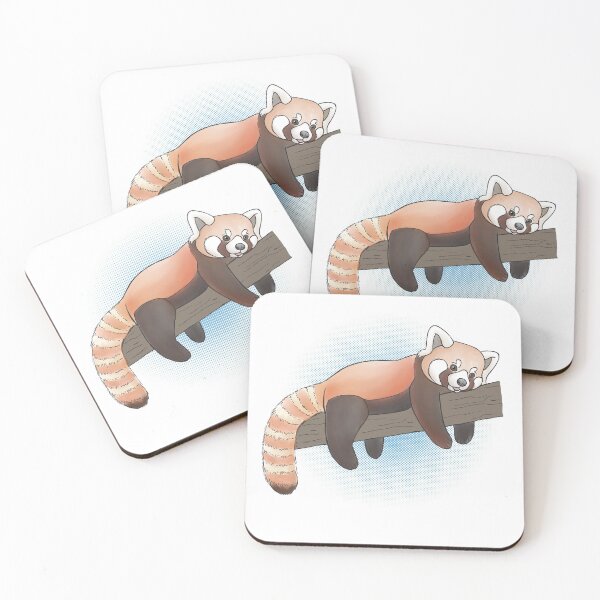 Item preview, Red Panda On A Limb designed and sold by ArtByBreah.