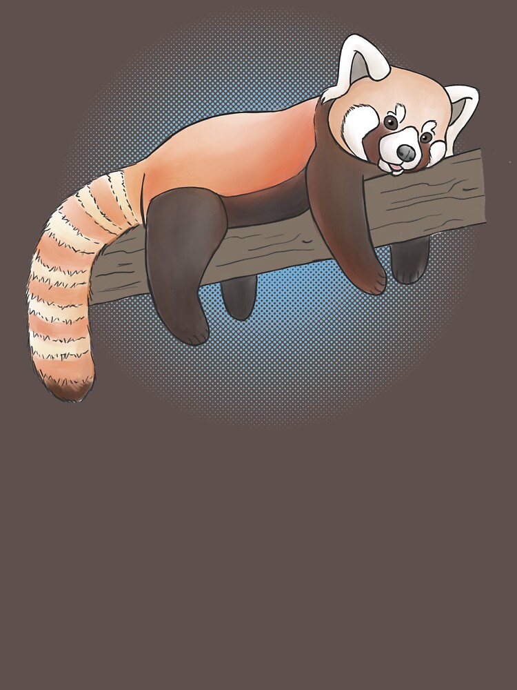 Red Panda On A Limb by ArtByBreah