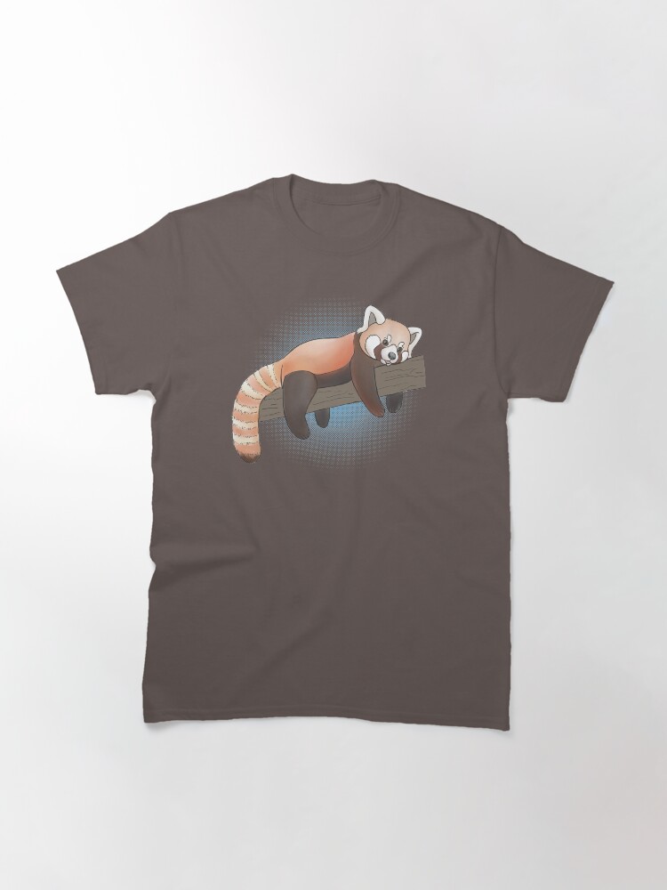 Alternate view of Red Panda On A Limb Classic T-Shirt