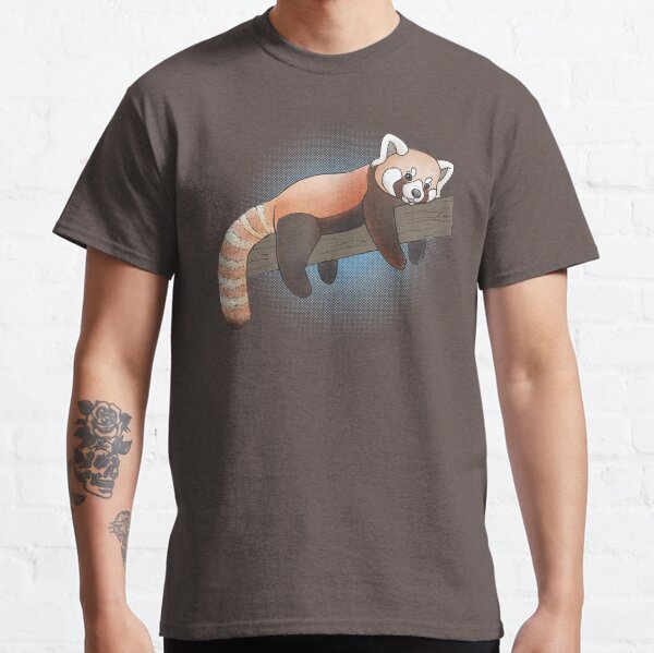 Red Panda On A Limb Classic T-Shirt