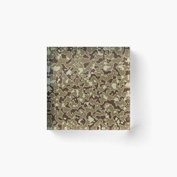 Item preview, Desert Camouflage Multicolor Patterns in Green, Brown and Sand designed and sold by ShopieHome.