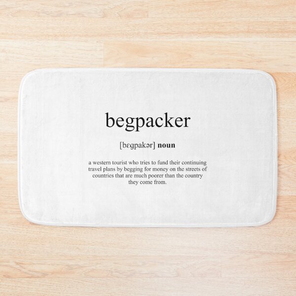 Item preview, Begpacker Definition | Dictionary Collection designed and sold by Designschmiede.